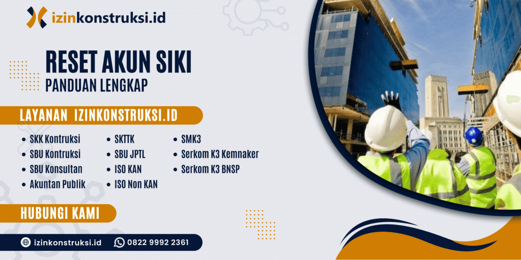 reset akun siki
